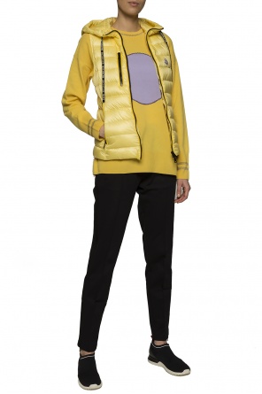 'sucrette' quilted down vest with logo, zdjęcie 2 'sucrette' quilted down vest with logo od Moncler